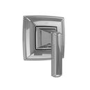 Brass Diverter Trim with Handle in Polished Chrome