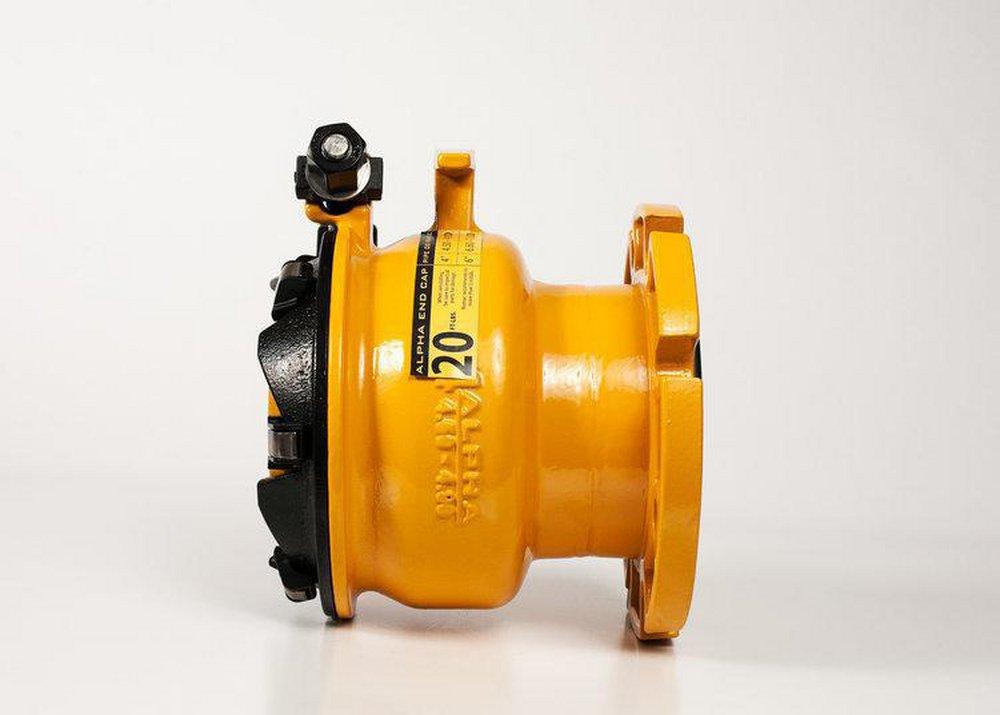 Romac Industries Flanged Ductile Iron Coupling 