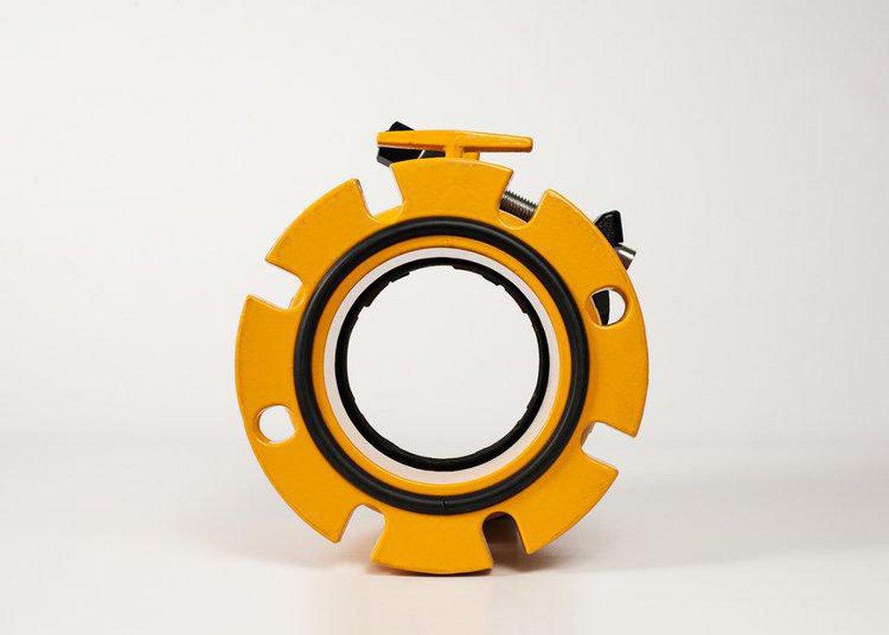 Romac Industries Flanged Ductile Iron Coupling 