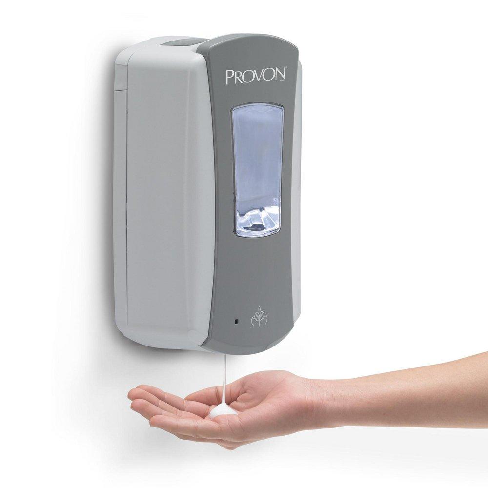 PROVON Grey/White Foam Soap Dispenser 