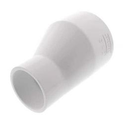 3 x 2 in. Socket and Eccentric Schedule 40 PVC Coupling
