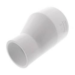 3 x 2 in. Socket and Eccentric Schedule 40 PVC Coupling