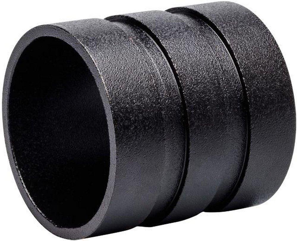 Victaulic Close Grooved Black Enamel Carbon Steel Nipple 