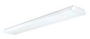 AFX White 4000K LED Wrap Flush Mount Ceiling Fixture 