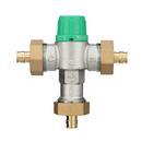 Zurn Wilkins Brushed Nickel Barbed Thermostat Mixing Valve 