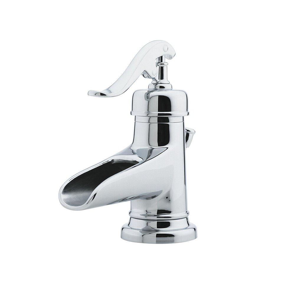 Pfister Polished Chrome Single Handle Centerset Bathroom Sink Faucet 