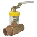 Milwaukee Valve Cast Bronze Full Port Solder 600# Ball Valve 