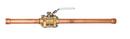 Milwaukee Valve Bronze Full Port Female 600# Ball Valve 