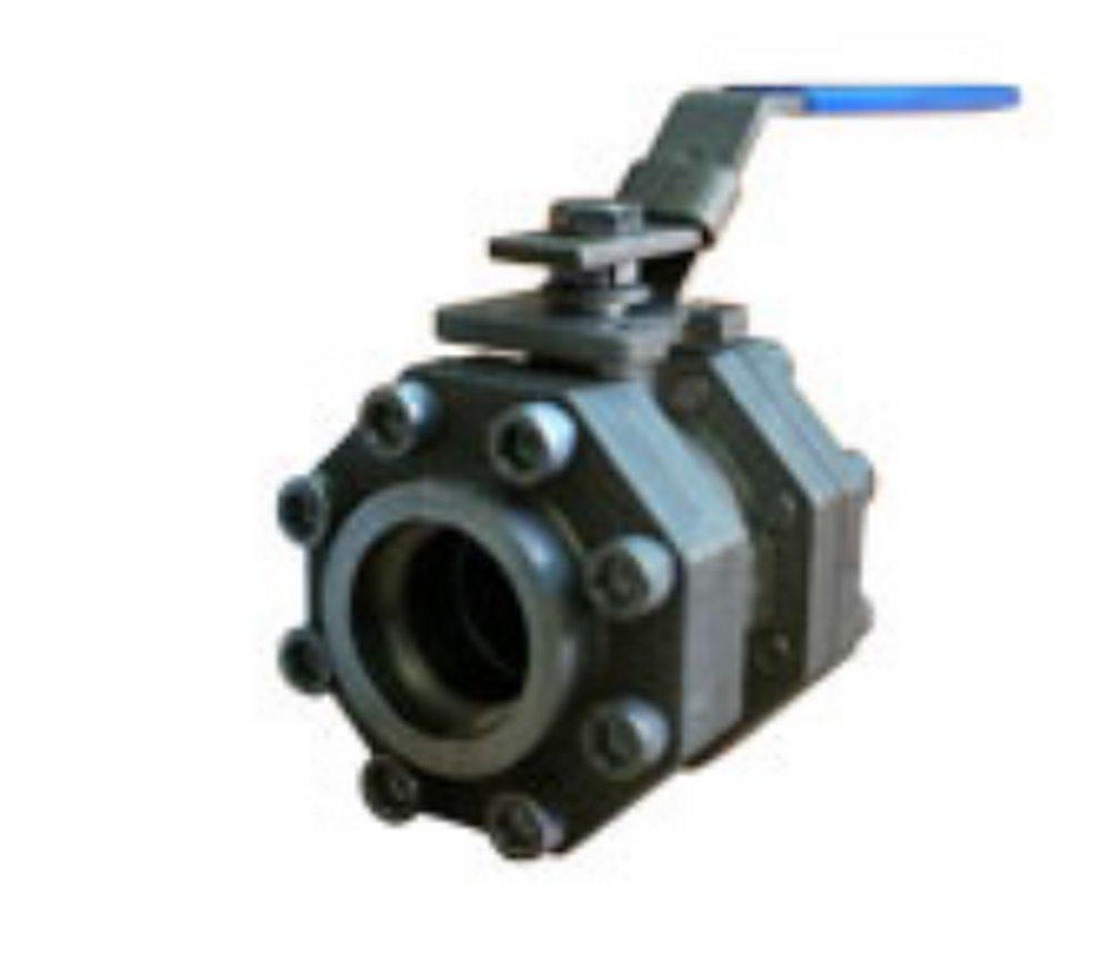 Milwaukee Valve Stainless Steel Full Port Socket Weld 2000# Ball Valve 