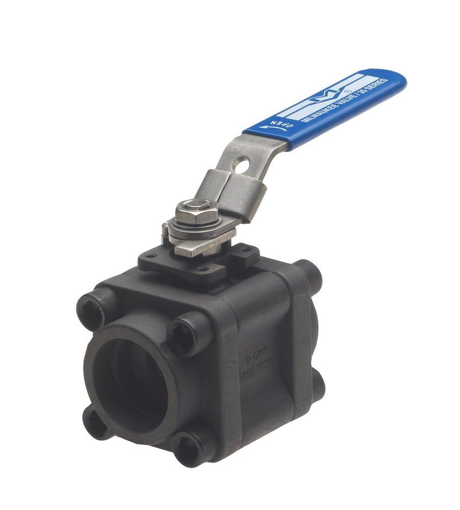 Milwaukee Valve Carbon Steel Standard Port FNPT 2000# Ball Valve 