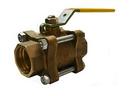 Milwaukee Valve Cast Bronze Full Port Sil-Braze 600# Ball Valve 
