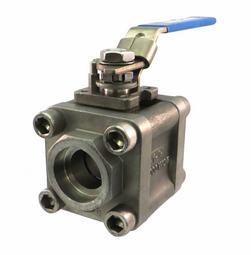 1/2 in. Carbon Steel Standard Port Socket Weld 2000# Ball Valve