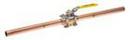 Milwaukee Valve Bronze Full Port OD Tube 600# Ball Valve 