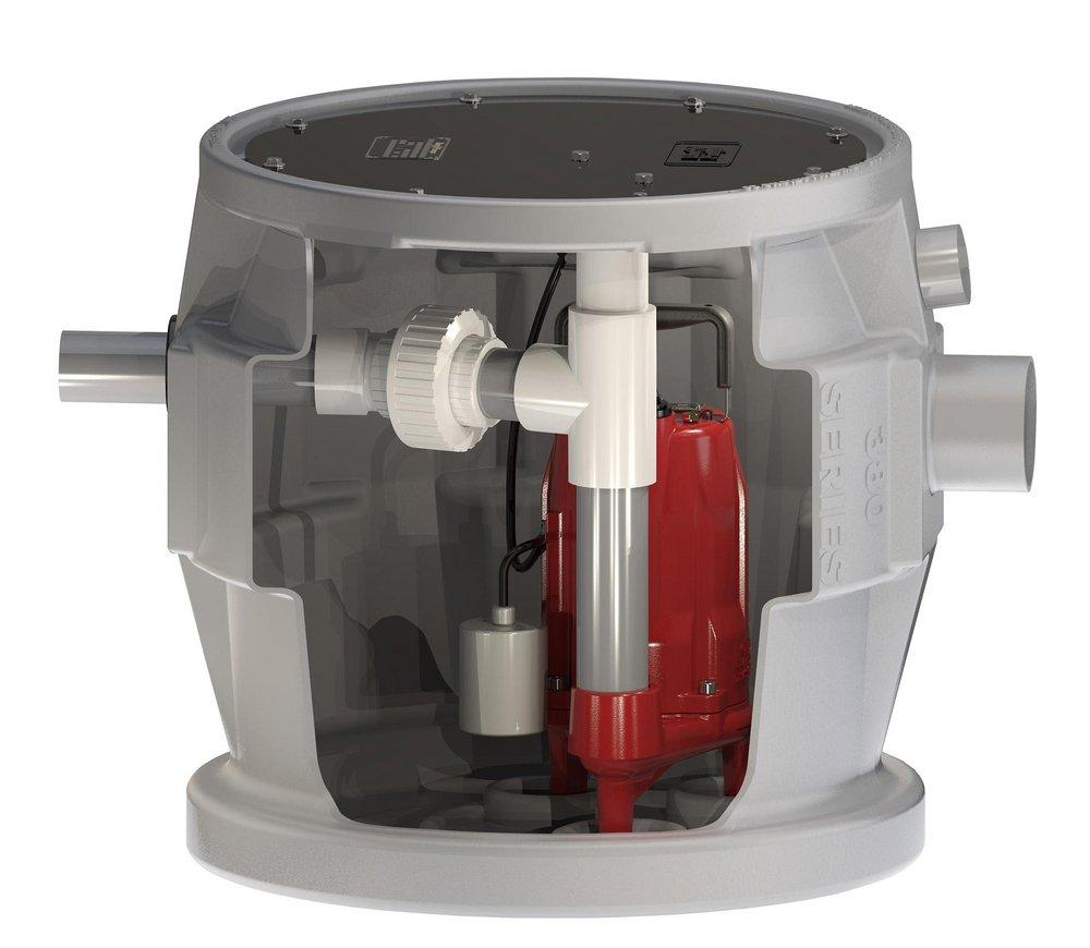 Liberty Pumps Grey Sewage System 