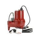 Liberty Pumps Red 142 gpm Cast Iron Submersible Sewage Pump with Vertical Float Switch 