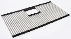 25-3/4 x 13-3/4 in. Bottom Roller Mat in Stainless