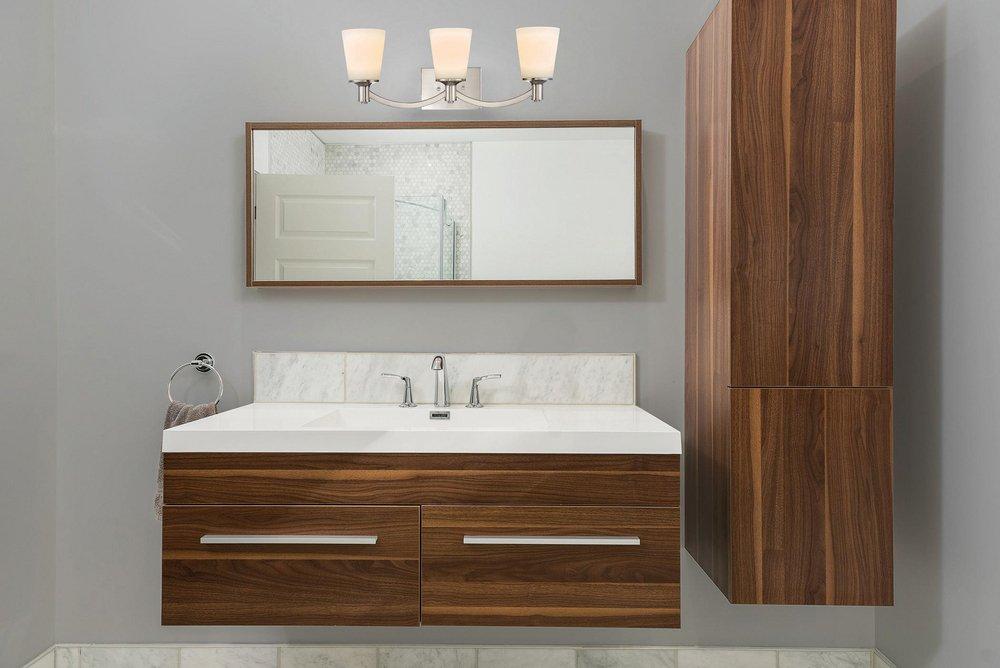 NUVO Brushed Nickel 100W 3-Light Medium E-26 Base Incandescent Vanity Fixture with White Glass 