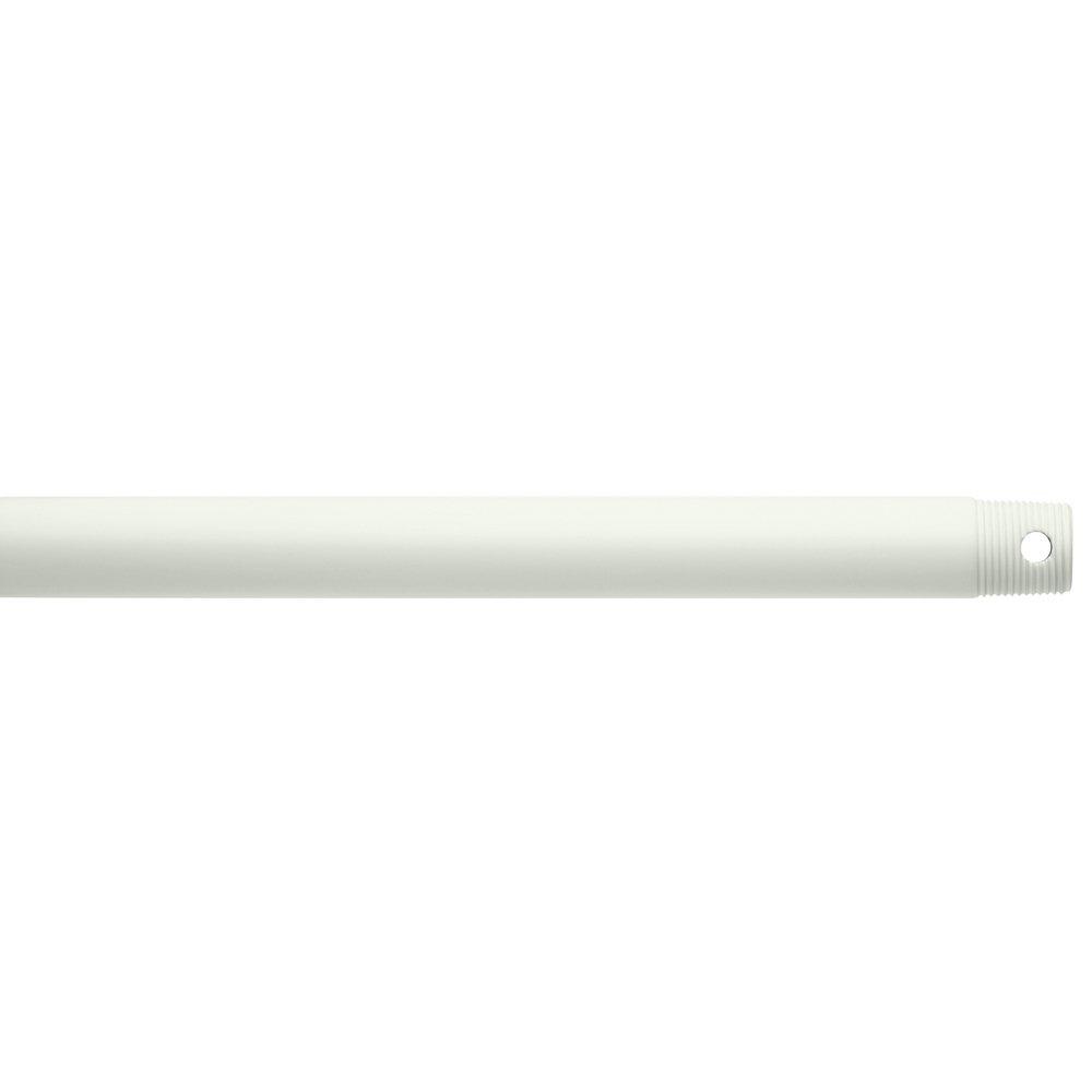 Kichler Lighting Matte White Fan Downrod in Matte White 