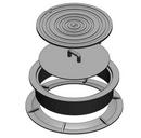 24 in. Cast Iron Frost Proof Ring Only