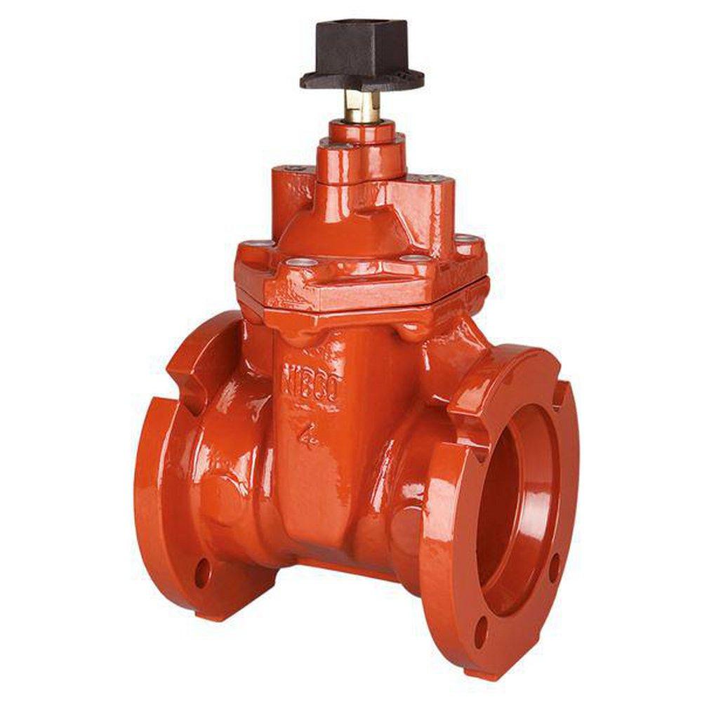 NIBCO 2 in. Flanged Ductile Iron Grooved Resilient Wedge Gate Valve ...
