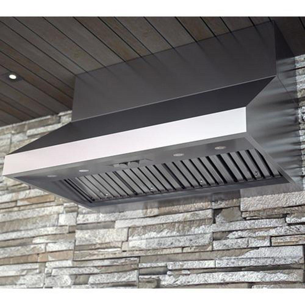 Zephyr Stainless Steel Wall Mount Range Hood in Stainless Steel 
