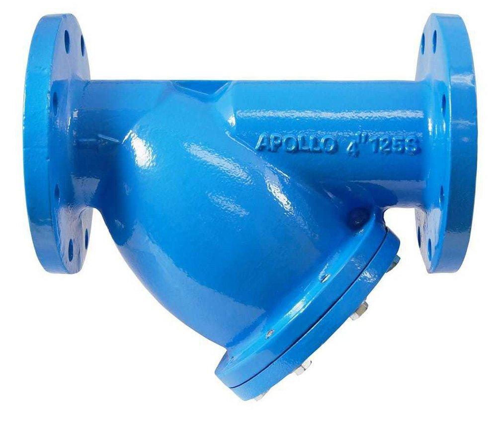 Apollo Valves 2-1/2 in. Cast Iron Flanged Valve Strainer 