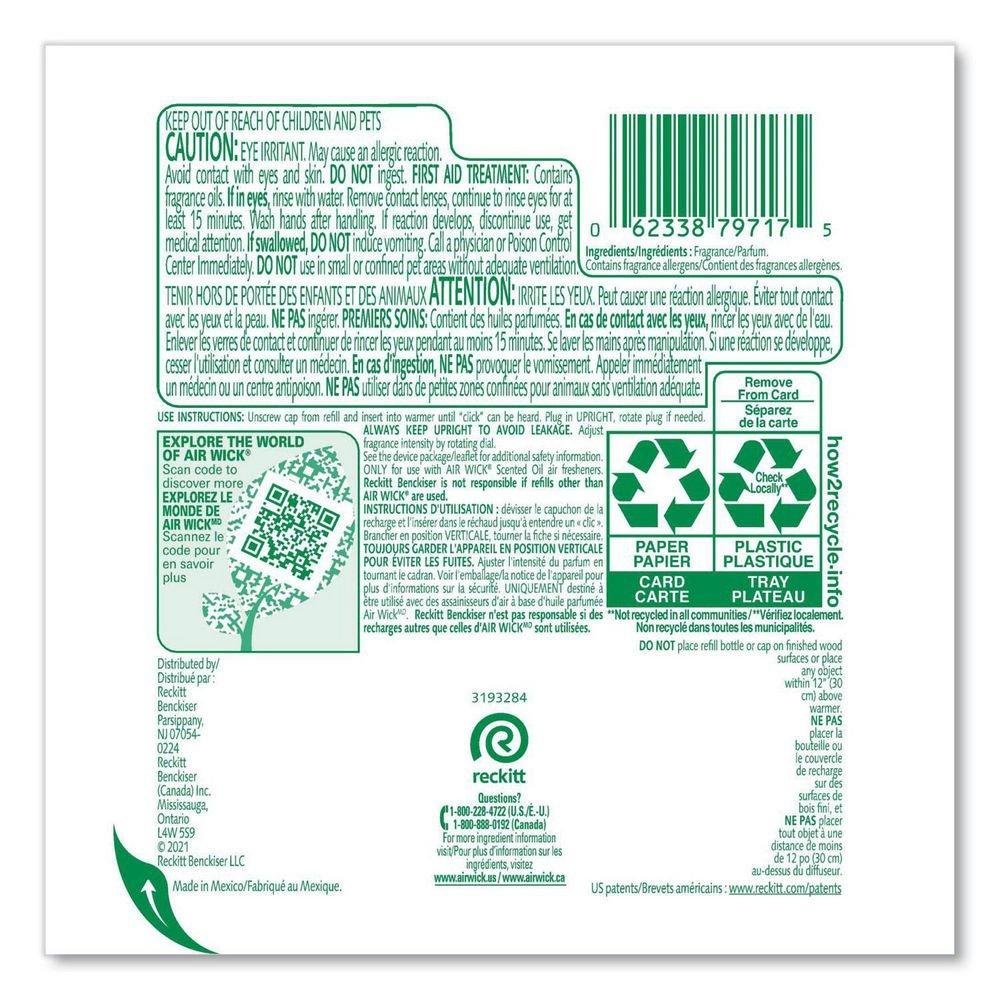 Air Wick&reg; Clear Refill Fresh Water for Air Wick Scented Oil Warmer Unit (Case of 6) 