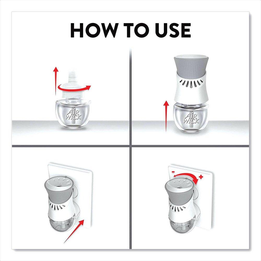 Air Wick Clear Refill Fresh Water for Air Wick Scented Oil Warmer Unit (Case of 6) 