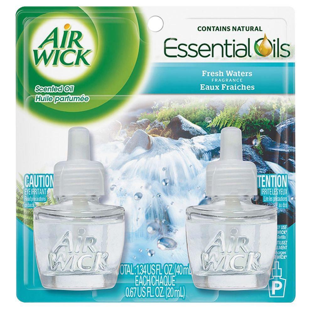 Air Wick Clear Refill Fresh Water for Air Wick Scented Oil Warmer Unit (Case of 6) 