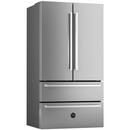 35-7/8 in. 15 cu. ft. Counter Depth French Door Refrigerator in Stainless Steel