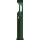 Elkay Evergreen Stainless Steel Outdoor Bottle Filling Station in Evergreen 
