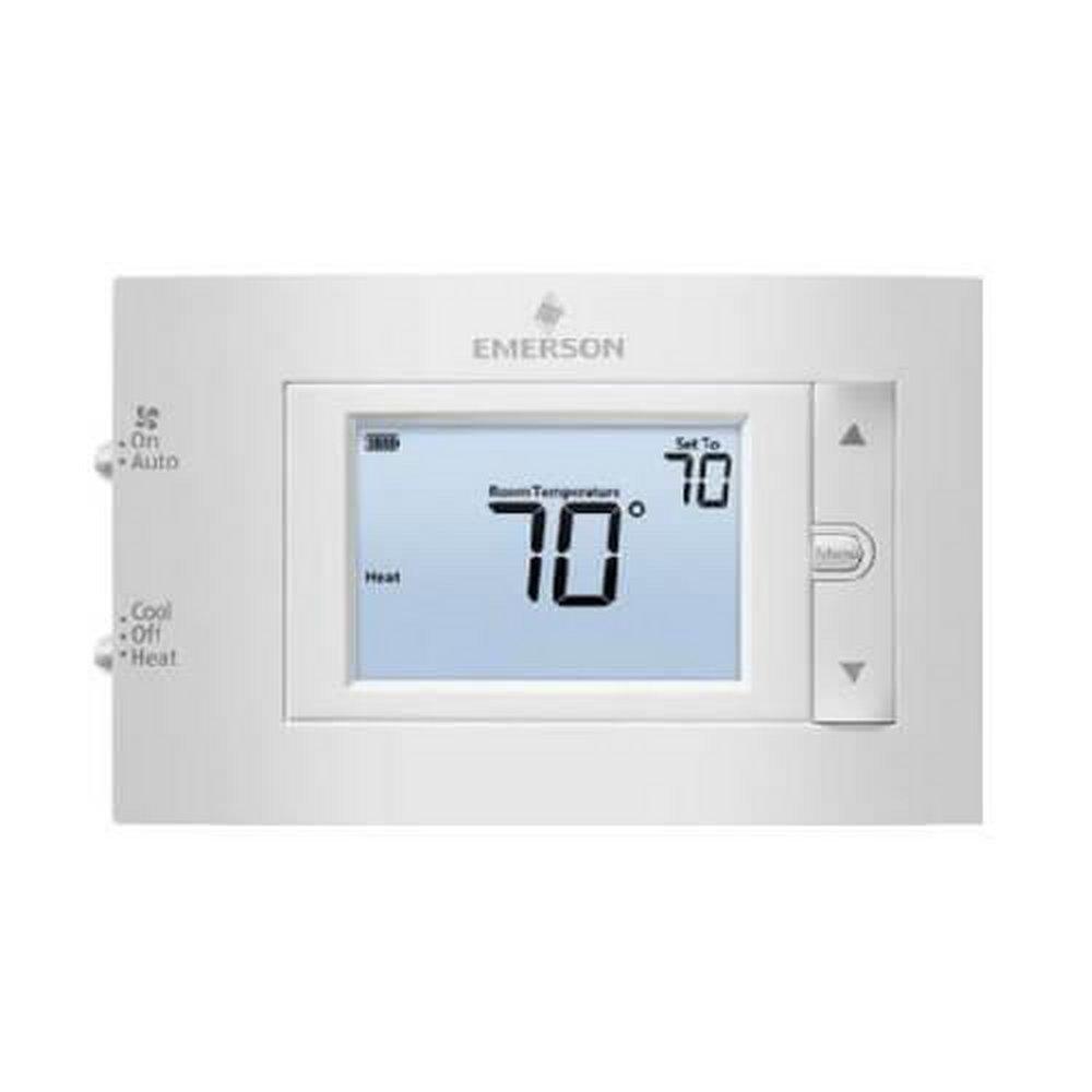 White-Rodgers White 2H/1C Programmable Thermostat 