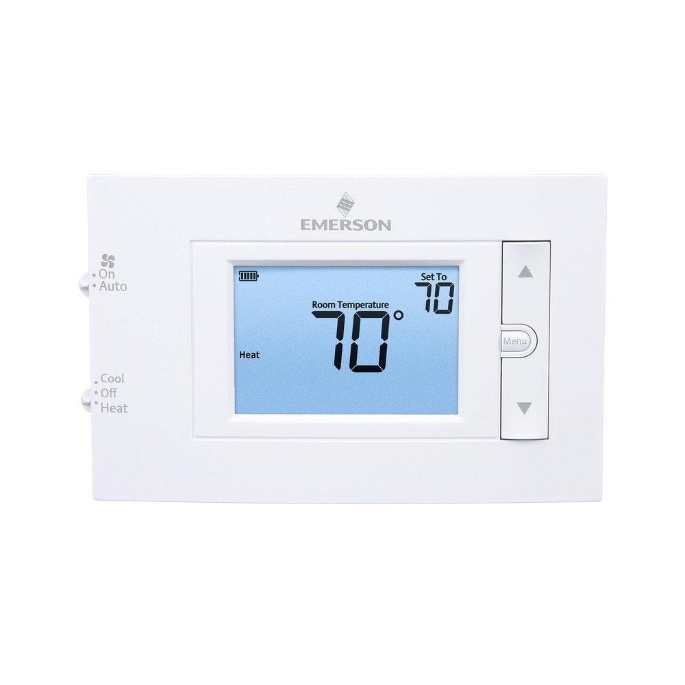 Emerson® White 1H/1C Non-programmable Thermostat 
