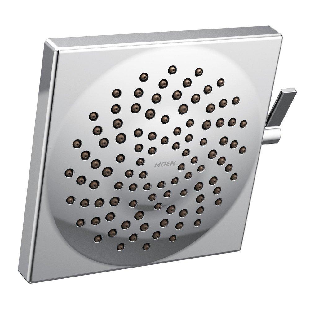 Moen Polished Chrome Dual Function Rain and Rinse Showerhead 