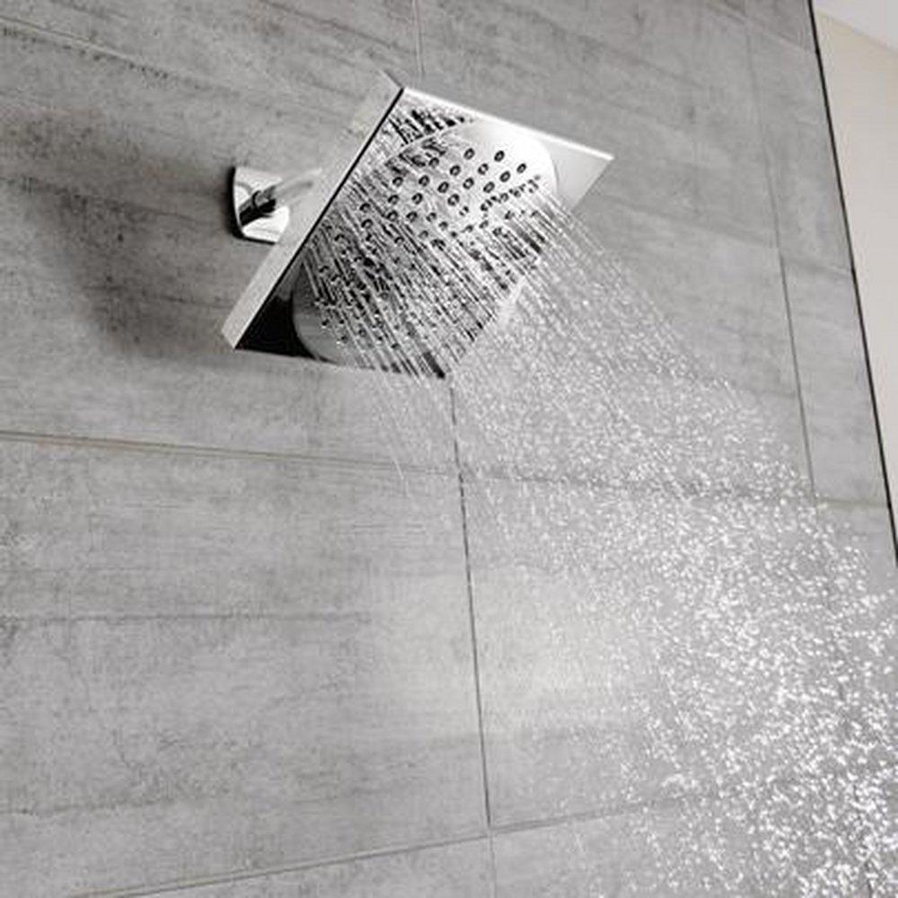 Moen Polished Chrome Dual Function Rain and Rinse Showerhead 