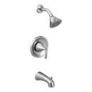 Moen Chrome Single Handle Single Function Bathtub & Shower Faucet (Trim Only) 