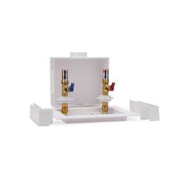 1/4-Turn Viega PEX Press Washing Machine Outlet Boxes with Hammer Arrestors, Standard Pack