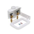 Oatey&reg; White Washing Machine Supply Box 