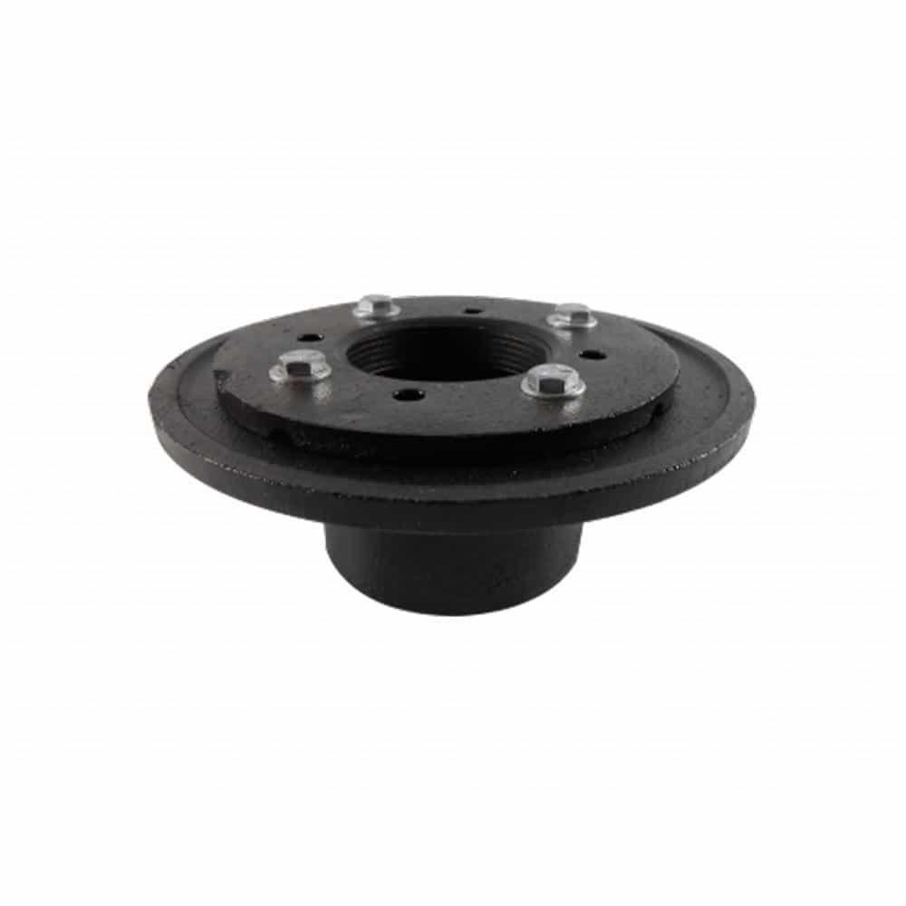 QM USA Corp Cast Iron Flange Drain (No Hub) 