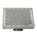QM USA Corp Satin 2 in. Stainless Steel Shower Drain 