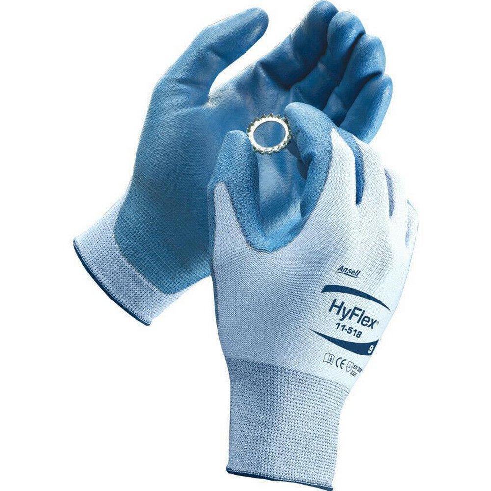 Ansell Occupational Healthcare Blue Plastic Ultralight Glove in Blue 