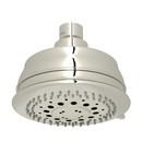 Multi Function Champagne, Classic and Massage Showerhead in Polished Nickel