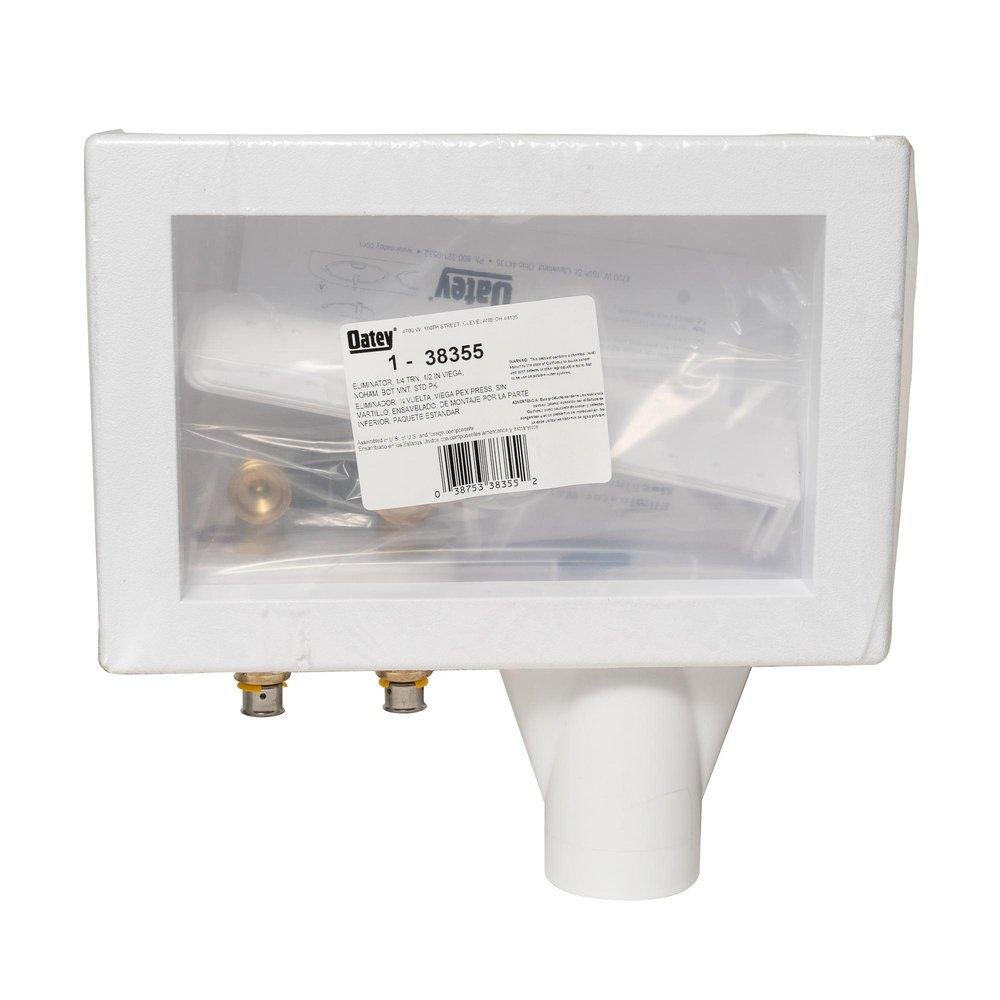 WM Outlet Box 1/4 Turn 1/2 VIEGA Bottom Mount 