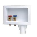 Oatey&reg; White 6-1/4 x 10-1/2 x 3-3/4 in. Washing Machine Supply Box 