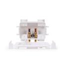 Oatey&reg; White 7 x 8-7/8 x 3-3/4 in. Washing Machine Supply Box 