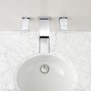 Pfister Polished Chrome Two Handle Widespread Bathroom Sink Faucet 