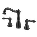 Two Handle Widespread Bathroom Sink Faucet in Tuscan Bronze
