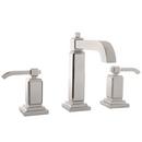 1.2 gpm 3-Hole Widespread Bath Faucet with Double Lever Handle in Polished Nickel