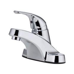 Single Handle Centerset Bathroom Sink Faucet in Polished Chrome