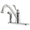 Pfister Polished Chrome 1.8 gpm 3 or 4-Hole Kitchen Faucet with Single Lever Handle 